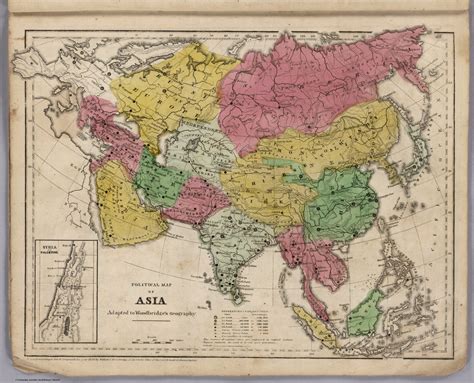political map of asia david rumsey historical map collection