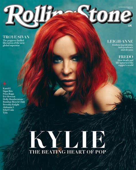 Rolling Stone Magazine Octobernovember 2023 Kylie Minogue