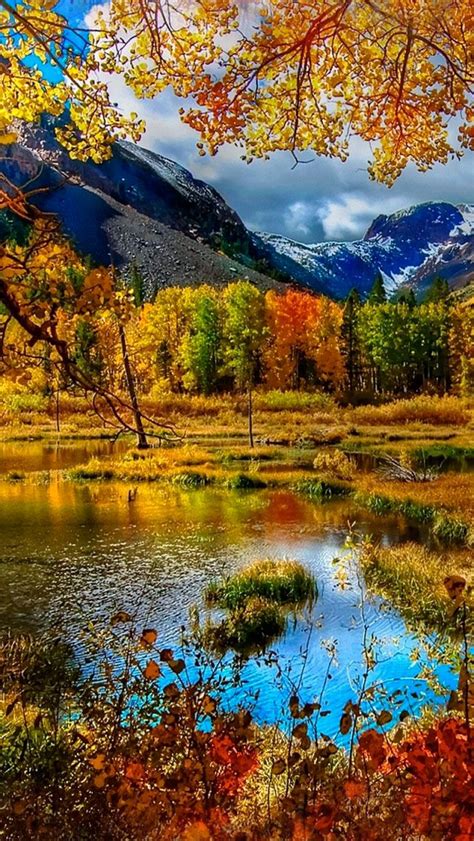Mountain Autumn Iphone Wallpapers Free Download
