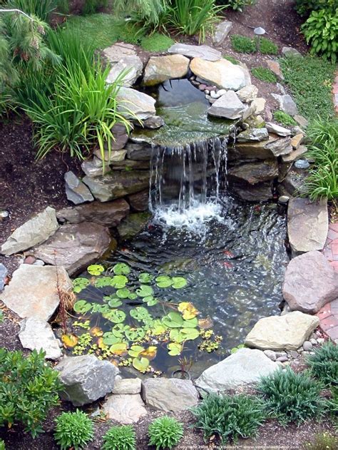 A diy project on our food production garage. Corner garden Pond - Creative Garden Ponds Even You Do It ...