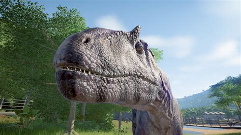 Metriacanthosaurus Face Edits At Jurassic World Evolution