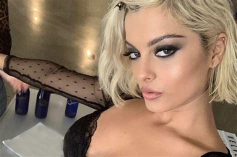 Bebe Rexha Instagram Dance With Somebody Hitmaker Spills Out Of Plunging Top Daily Star