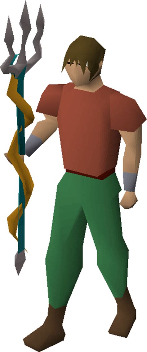Filetrident Of The Seas Equippedpng Osrs Wiki