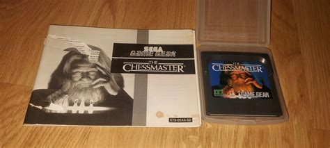 Sega Game Gear Chessmaster Instrukcja 10712157320 Oficjalne