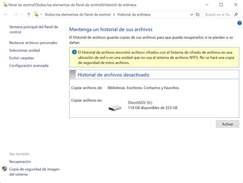 El Historial De Archivos De Windows 10 Buscar Tutorial