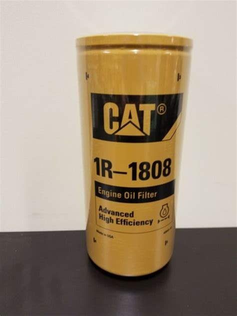 Caterpillar Cat Advanced High Efficiency Oil Filter 1r 1808 Factory