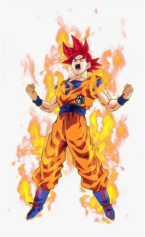 Download Dragon Ball Wiki Goku Super Saiyan God HD Transparent PNG NicePNG Com