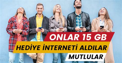 Turkcell Vodafone Türk Telekom duyurdu Bedava 15 GB internet devri