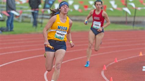 Brenna Beckett Womens Track And Field Montana State University