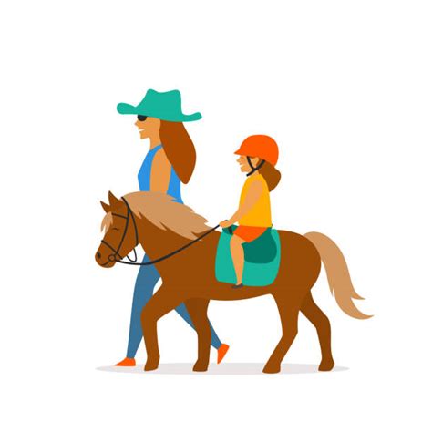 Pony Rides Illustrations Royalty Free Vector Graphics And Clip Art Istock