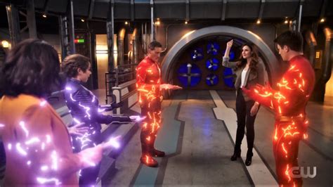 Speed Force Nora Gives Boost And Impulse Is Back Scene The Flash