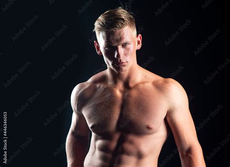 Fotografia Do Stock Naked Man Bare Torso Nude Male Abs Sexy Muscular