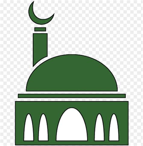 Free Download Hd Png Mosque Clipart Green Icon Masjid Png Transparent