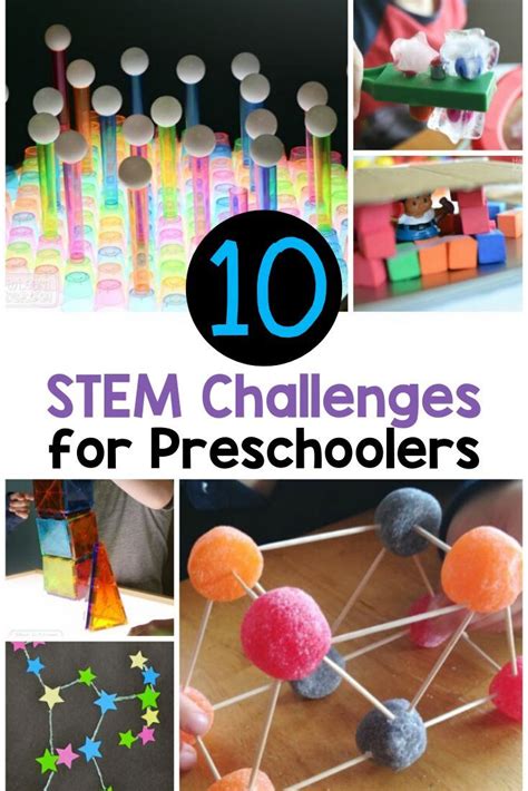 10 Fun Stem Challenges For Preschoolers Stem Activities Fun Stem