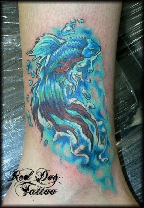 Https://techalive.net/tattoo/fighting Fish Tattoos Designs