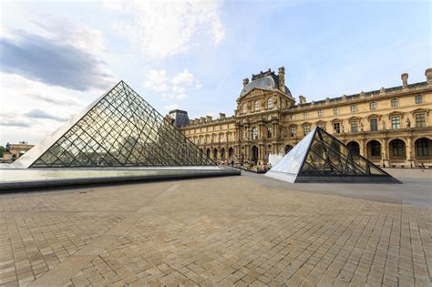 The Louvre Museum The Grand Louvre In Paris Editorial Stock Photo