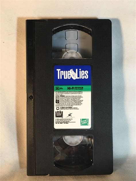 True Lies VHS EBay