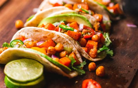 Tacos Veganos De Garbanzos ¡saludables Fáciles Y Deliciosos Antojo