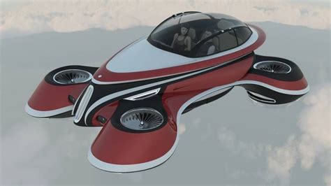 The Hover Coupe Futuristic Cars Futuristic Design Futuristic