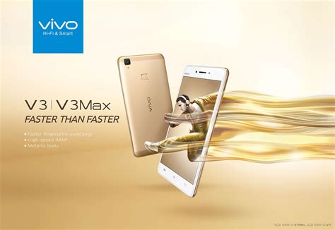 All About Smartphones Vivo V3 V3max Specification And Price