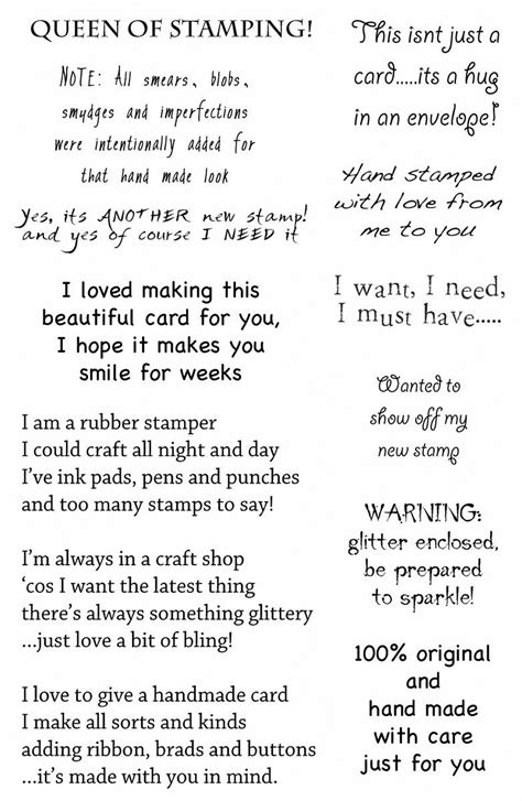 I'm grateful for you because…. Funny Sentiment Stamps | ... inches. Fun sentiments to add ...
