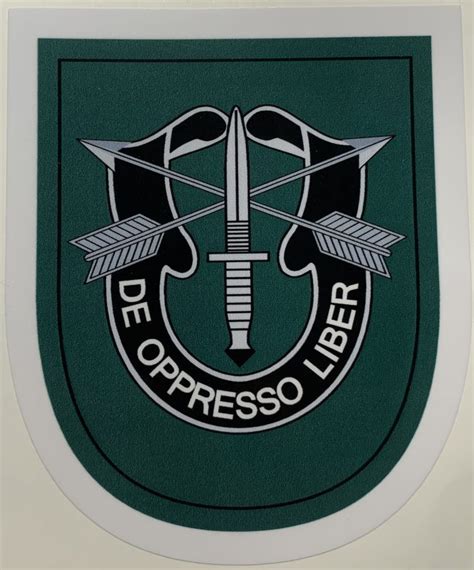 10th Special Forces Group Decal Patch Co