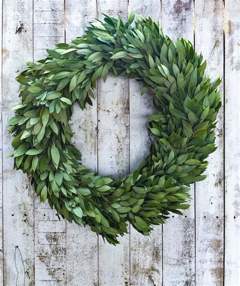 🌱 Organic Bay Leaf Wreaths Make The Perfect T For The Culinary Enthusiast Hang Them In Your