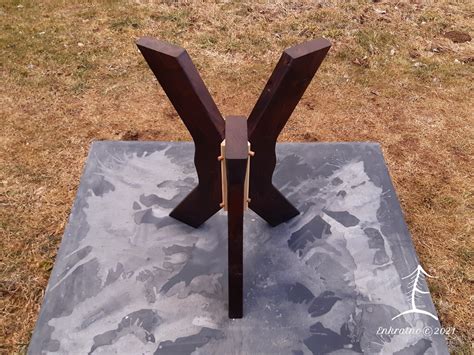 Tripod Table Legs Tripod Table Base Table Base For Glass Etsy