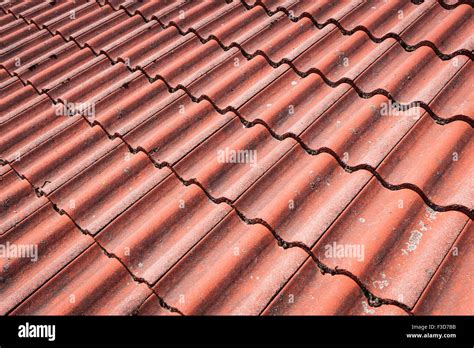 Tiled Roof Stock Photo Alamy
