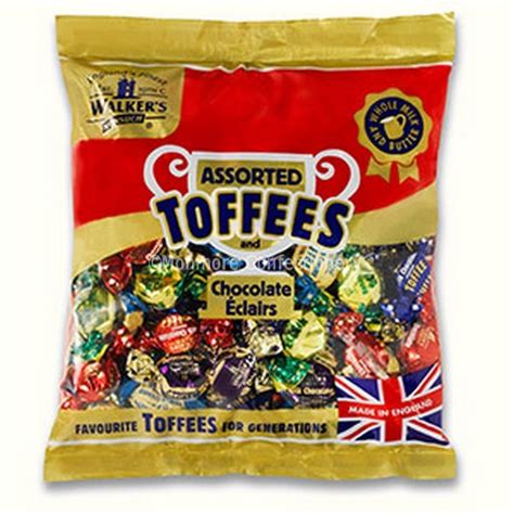 Assorted Toffees And Eclairs Walkers Nonsuch 1kg Monmore Confectionery