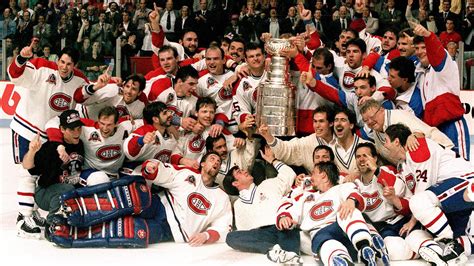 Celebrating The 93 Montreal Canadiens And Canadas Last Cup
