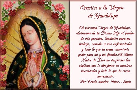 Oración A La Virgen De Guadalupe Reina Del Cielo