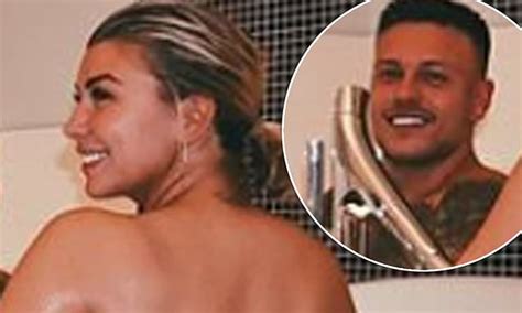 Olivia Buckland Flashes A Hint Of Sideboob As She Strips Off For A Bath