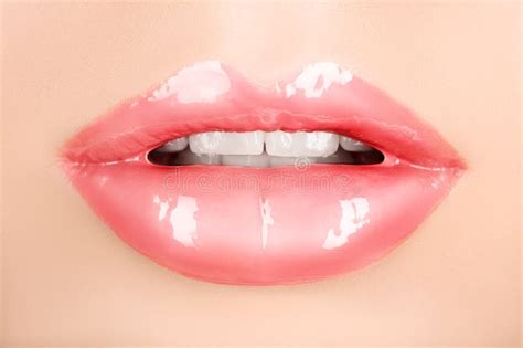 Beautiful Female Lips Stock Image Image Of Macro Lips 83219277