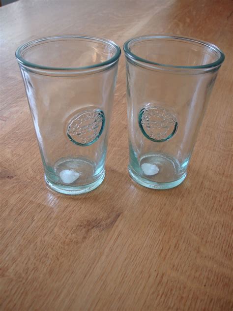Recycled Authentic Tumbler Glasses Set Of 6 Natural Simplicity