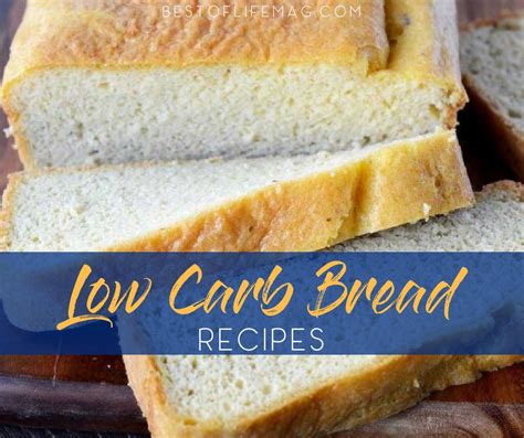 Follow some of the tips on our blog post for details on how to perfect it! Low Carb Bread Recipes for the Bread Machine - Best of Life Magazine