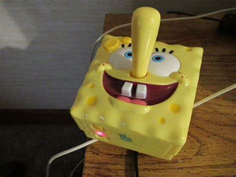 Spongebob 2003 Plug And Play 5 Video Games In One Joystick Controller Ebay