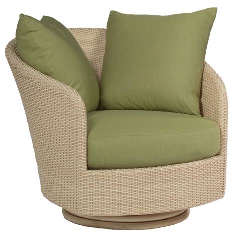 Replacement Cushion Whitecraft By Woodard Oasis Wicker Swivel Lounge