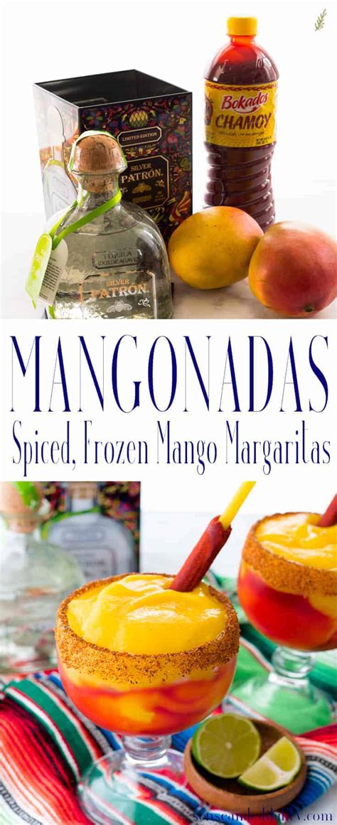 Mangonadas Spiced Frozen Mango Margaritas Sense And Edibility