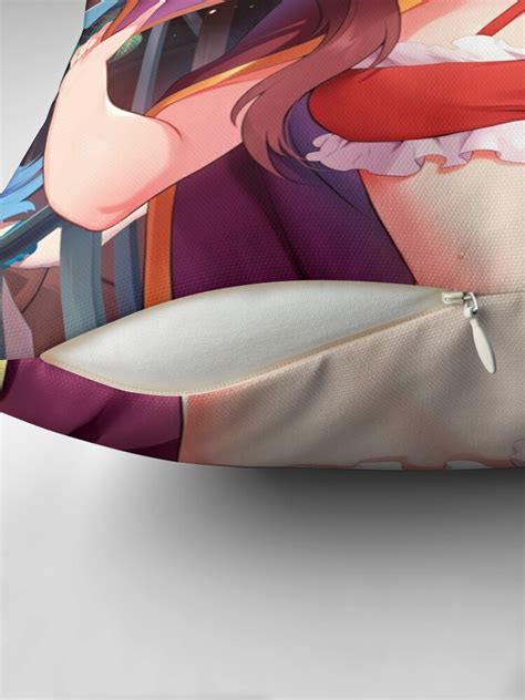 Megumin Butt Thicc Ass Thighs Konosuba Sexy Lewd Hentai Ecchi Anime Girl Throw Pillow For