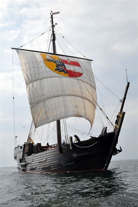 Wissemara A Medieval Merchant Vessel From The 14th Century Sailing In
