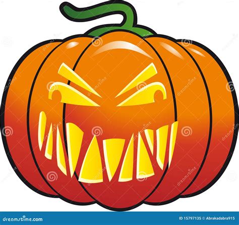 Halloween Pumpkin Stock Vector Illustration Of Pumpkin 15797135