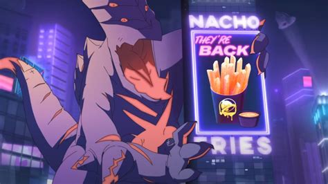 Evil Monsters Are After Taco Bells Nacho Fries In Exhilarating Mecha Anime Inspired Trailer