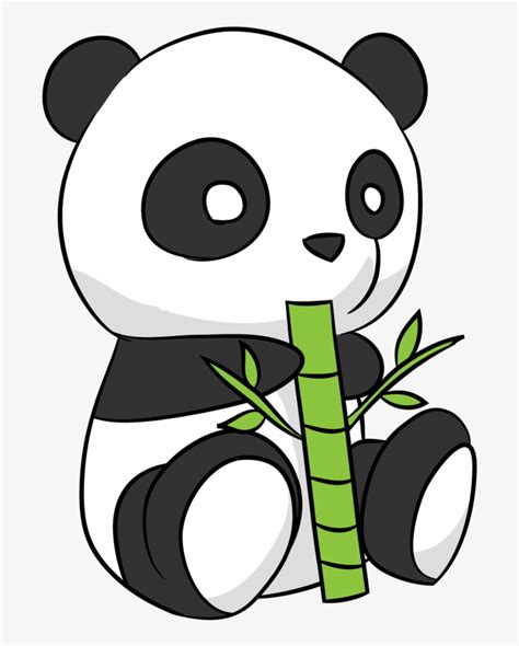 Kawaii Cute Panda Drawing