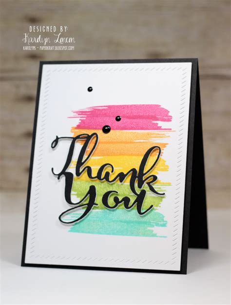 Beautiful Handmade Thank You Greeting Cards Set Of 2 Paper Greeting