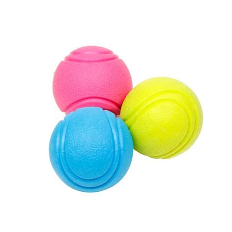 Pet Toy Balls Dog Toys Puppy Rubber Tennis Ball Teeth Cleaning Toys