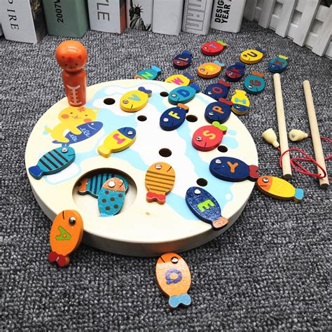 Wholesale Magnetic Fishing Toy Set For Infants And Children 1 2 Years