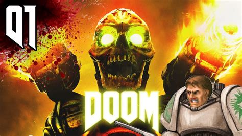 Doom 2016 Pc Gameplay Intro 01 Lets Play Doom 2016 Gameplay Youtube