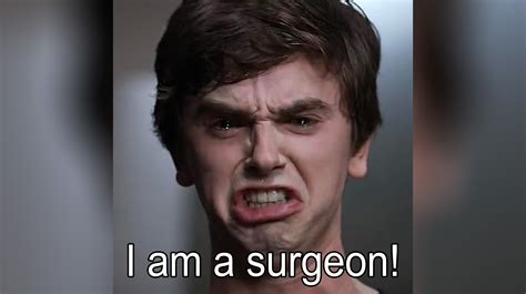 What Is I Am A Surgeon From The Good Doctor The Dramatic Scene