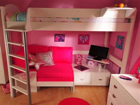 Awesome Loft Bed With Couch Underneath Bedroom Loft Bed With Couch